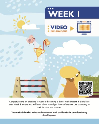 5Th Grade Common Core Math: Daily Practice Workbook - Part I: Multiple Choice | 1000+ Practice Questions And Video Explanations | Argo Brothers (Common Core Math By Argoprep) #TOP3