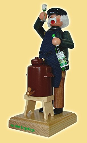 Brûleur de tabagisme de Seiffen 22cm, le cadeau en bois idéal