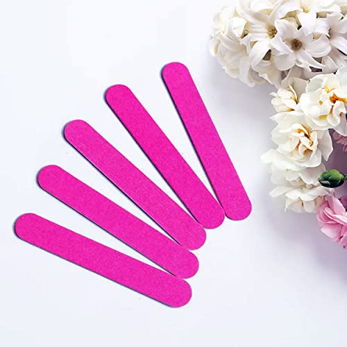 MAPPERZ Medium Grit Double Sided Nail Files And Buffer Professional Manicure/Pedicure Tools Kit Rectangular Art Care Buffer, 2 Sided Nail Care Product for Home and Salon, Random Color, Pack Of 1