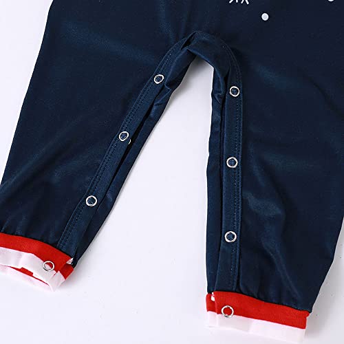 YHSW Kerstpyjama, kerstpyjamaset, bijpassende pyjamaset, voor vrouwen, mannen, kinderen, nachtkleding met lange mouwen - Afbeelding 5