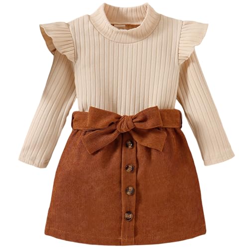 AMAWMW Baby Girl Fall Winter Clothes Set