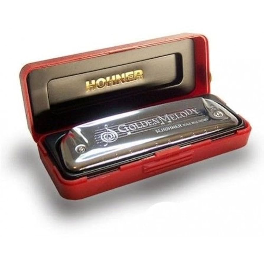 【未使用】Hohner Golden Melody ハーモニカ No. 543 Amazon.com: Hohner Golden Melody Progressive Harmonica, Key
