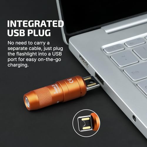 OLIGHT iMini 2 Rechargeable Keychain LED Flashlight 50 lm - Image 4