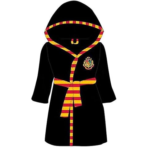 Albornoz Harry Potter para hombre con capucha de forro polar coral Cover