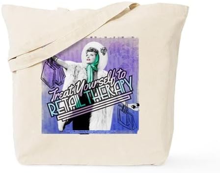 CafePress I Love Lucy Retail Therapy Tote Bag Canvas Tote