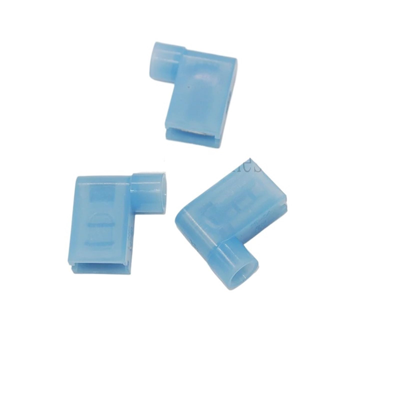 Lot de 500 cosses Femelles isolées à Angle Droit 6,3 mm