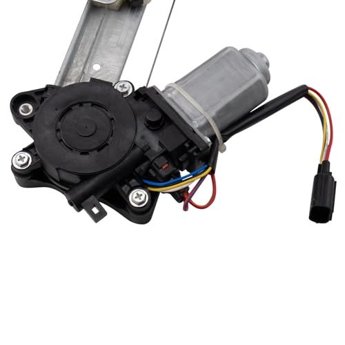 Image of TRQ Front Right Power Window Regulator & Motor Assembly Passenger Side Compatible with 2018-2021 Honda Civic