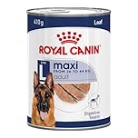 ROYAL CANIN Maxi Adult Loaf Wet Food - For Large-Breed Dogs between 26-44kg - 12 x 410g Cans