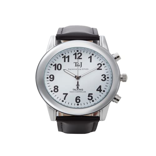 Easylife Atomic Talking Watch with Leather Strap