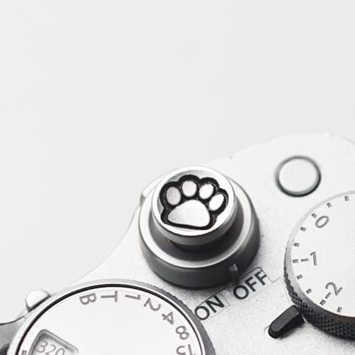 Camera Shutter Button Compatible with FUJIFILM X-T5 X-T4 X-T20 X-T30 X-T200 X-PRO2 ?,Soft Release Button for laica M9 (Cats paw)