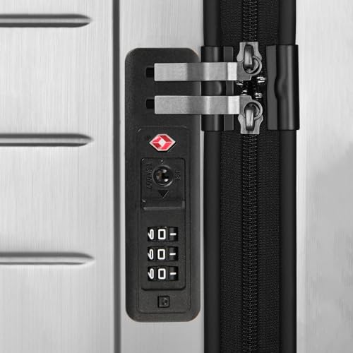 Image of Travel Locks TSA Approved, 2 Pack Built-in Combination Luggage Replacement Locks, 3-Digit Code TSA Suitcase Lock for Backpack, Baggage, Travel Bags Black - JS-522