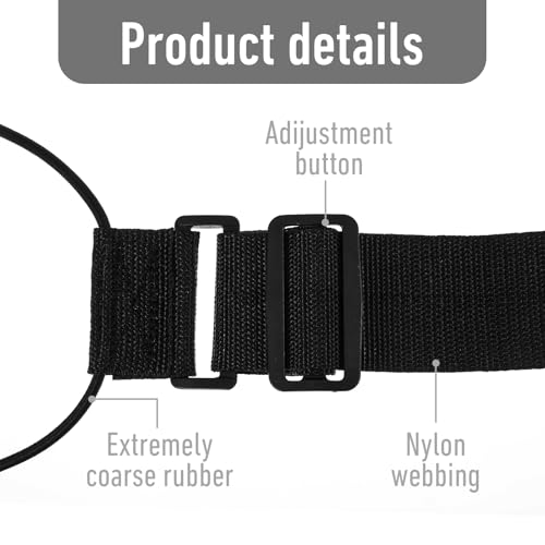 Image of 4 Pack Suitcase Strap,Luggage Straps to Connect Two Suitcases, Adjustable Elastic Luggages Strap to Connect Two Suitcases, Durable and Lightweight Travels Accessories, Black