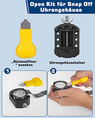 Uhrmacherwerkzeug Set von Vastar für Uhrenreparaturen