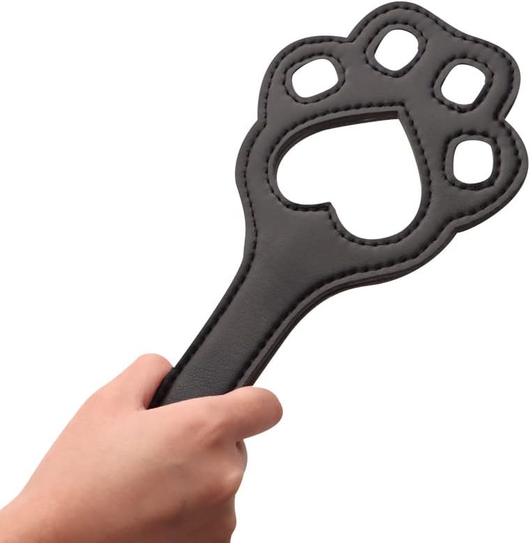 Ventilate Cat Paw Beat Buttocks Paddles. Adult Flogger Submissive SM BDSM Bondage Paddle Self Kinky Defense Sexual Tease Orgasm Training Stimulator Sex Spanking Toy Women Female Men Male Unisex