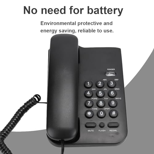 Teléfono con cable para línea fija Moofey miniatura 2