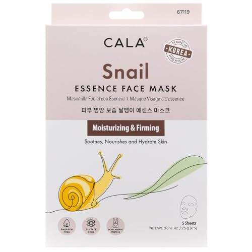 ESSENCE FACIAL MASK: SNAIL (5PK)