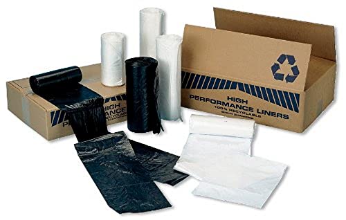 Medline Clear Trash Liner, 45 gal., 40" x 48", 16 Mic, Roll - High-Quality and Durable Waste Management Solution, Roll of 250