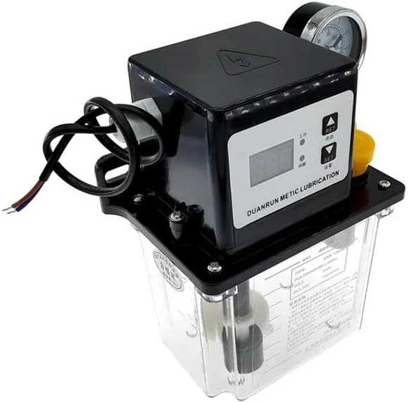 1pcs 0.5L Lubricant Pump Automatic Lubricating Oil Pump CNC Electromagnetic Lubrication Pump Lubricator
