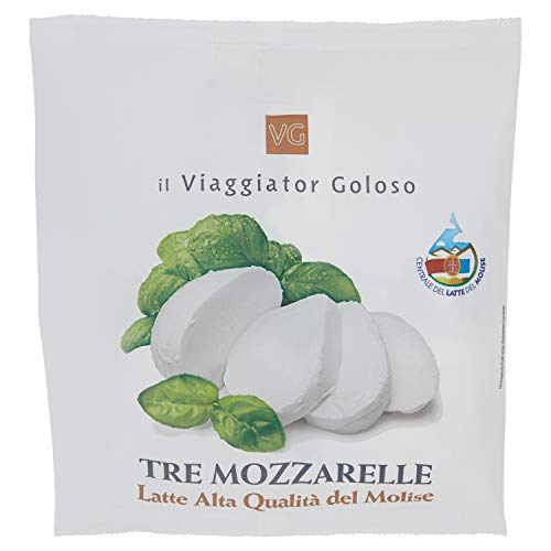 il Viaggiator Goloso Mozzarella, 3 x 100g