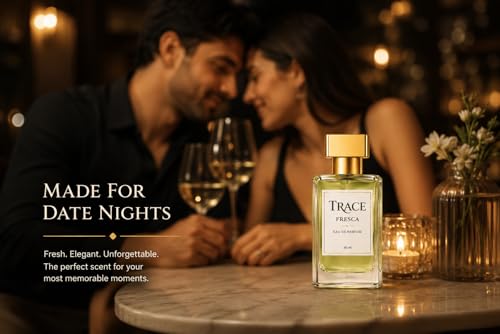 Image of Trace Fresca Perfume for Men & Women | Fresh Aquatic Long Lasting Eau De Parfum | Premium Fragrance Spray for Daily Wear Office Party Travel Casual Use 50ml Pack of 1
