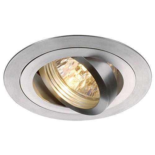 Preisvergleich Produktbild SLV New TRIA 1 Einbauleuchte, Aluminium, GX5.3, alu gebürstet