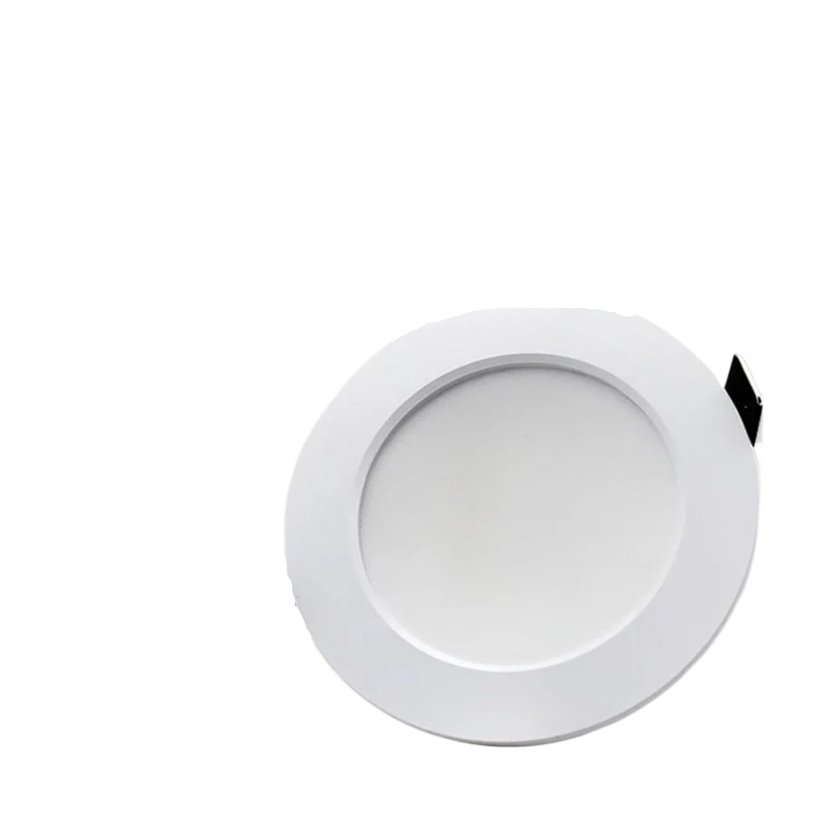 Okrągła lampa sufitowa Led do zabudowy, regulowana intensywność światła, AC85V-240V, 7/9/12/15/18W, wodoodporna (neutralna biel, 18 W biała ściemnialna)