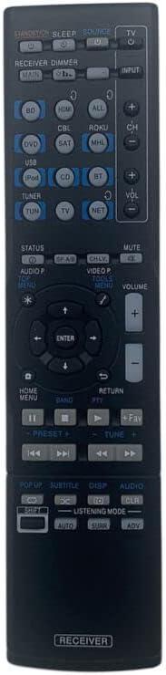 Replacement Remote Control Replace for TV/Audio/Projector for Pioneer AXD7739 VSX-45 VSX-830 VSX-830-K VSX-454 AV Receiver