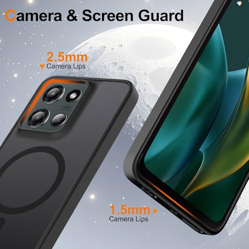 Image of for Motorola Moto G 5G 2025 /2026 & G Play 2026 Case Magnetic (Black)