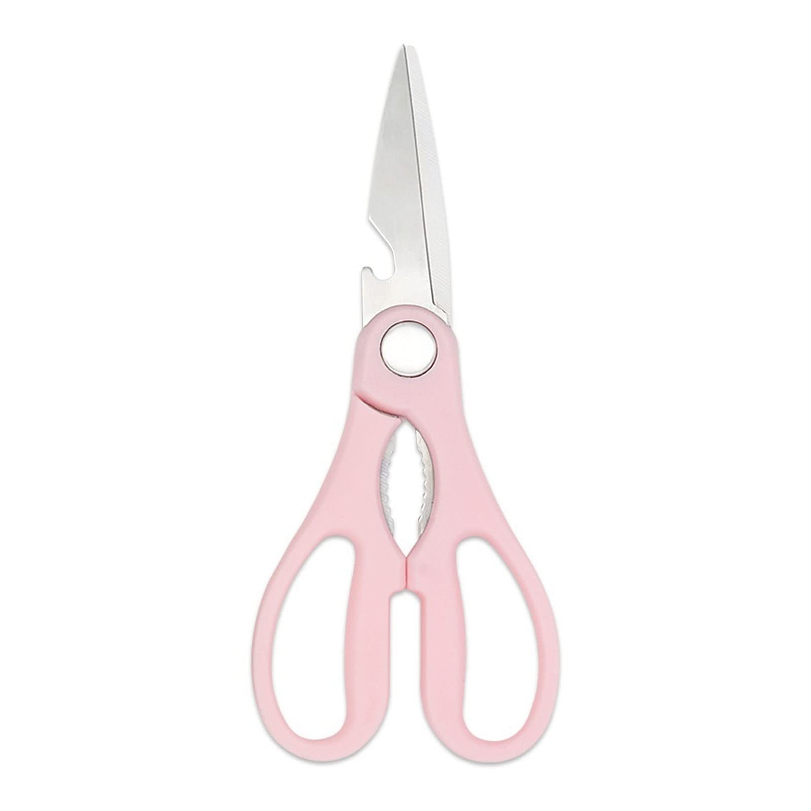 Mnuvxzaewf Pink Craft Scissors Household Steel Tailor Sewing Tools Cut And Shred Function Office(Pink)