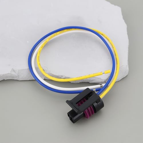 Be In Your Mind 1Pc 3Pin Motorrad Öl Kraftstoff Druck Sensor Stecker 12110192 12065287 für Motorrad Auto 15cm