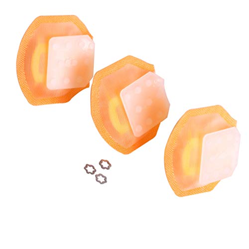 15420-24FB0 Fuel Pump Strainer Filter Compatible with Suzuki GSXR 600/750 2001-2007, SV650/SV1000 TL1000 V-Strom 1000 1996-2012 - Replaces 15420-44G00, 15420-35F00 15420-35F01 16520-32E00 (3 Pack)