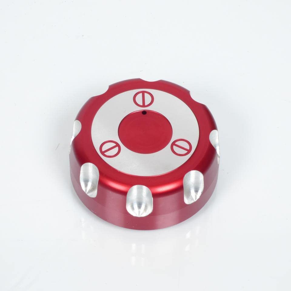 Bouchon essence moto alu TUN'R rouge pour Derbi Senda Xtreme DRD GPR SMT