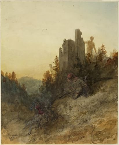 Tableau La Princesse Captive Gustave Doré pour créer une ambiance galerie dans votre salon