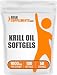 Bulksupplements Krill Oil Softgels (500 mg) (100 Count)