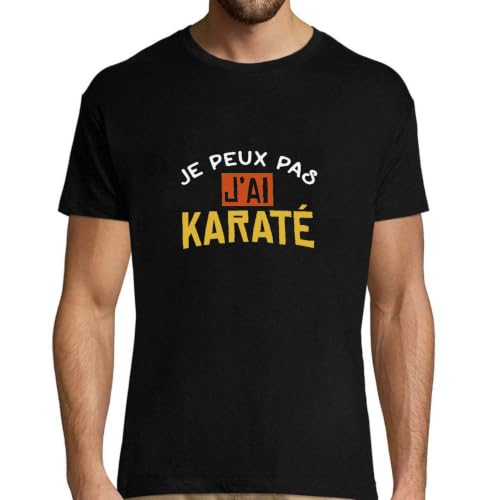 T-shirt humour karaté idéal pour les moments de détente en famille