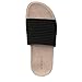 Vionic Womens Evie Knit Slide Sandal Black 8 M
