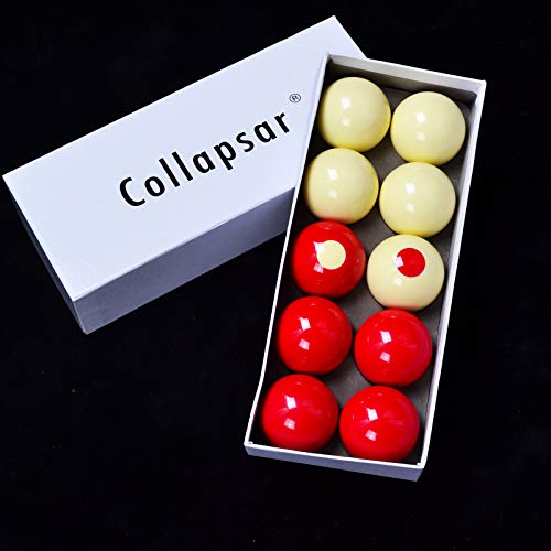 Collapsar Bumper Pool Balls 2-1/8" Regulation Size,Standard 10 Billiard Balls Set #TOP1