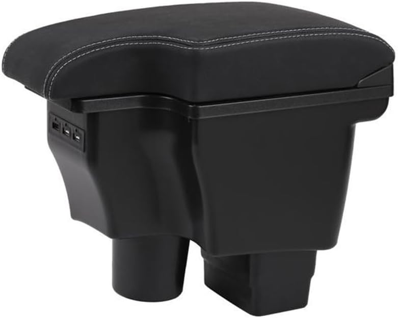 Reposabrazos Caja de reposabrazos de coche Caja de almacenamiento accesorios de coche Carga con USB para mazda CX-3 Reequipamiento reposabrazos para