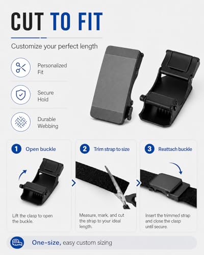 Image of Mens Belt, Tactical Military Utility Rigger Work 1.25 Inch Belts for Men Women with Quick Release Buckle