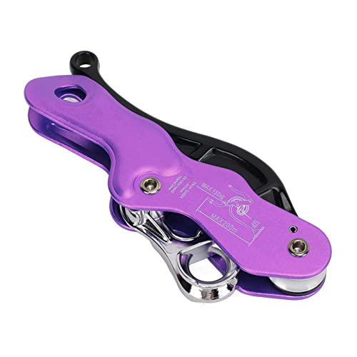 HEITIGN Stop Descender Climbing Descender Double Stop Rope Descender Stop Descender Stopping Descender Arresting Device Belonging Device Automatic Stop Descender