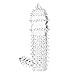 SprinZ Crystal Sleeve Silicone Spike Condoms for Male Delay Set Cover Couple Tọys for Adult Ṥex Products