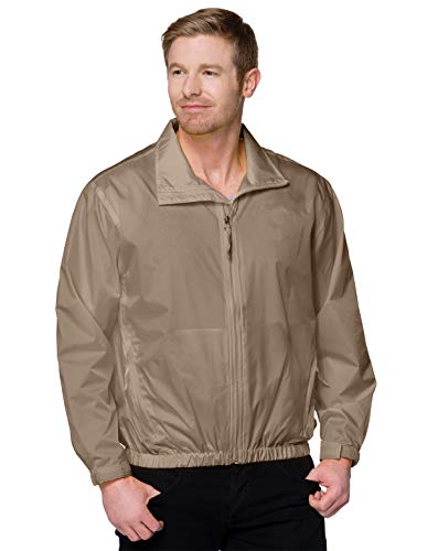 Image of AFC Men's Lightweight Windbreaker Zip Up Jacket Small to 6x Big & Tall Coat