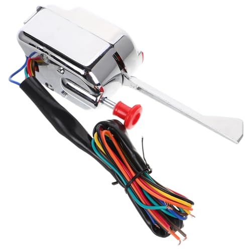 TOPBATHY Interruptor de Señal de Vehículos de Cambio de Señal de Interruptor Toggle Compatible con Múltiples Tipos de Vehículos Instalación y Material Duradero