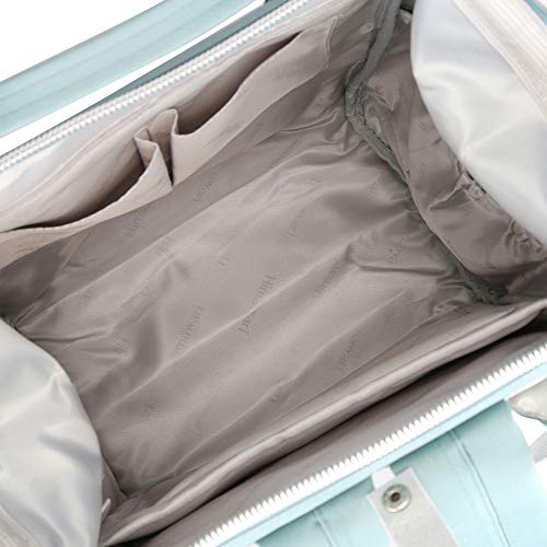 Himawari Laptop Backpack For Women&Men Travel Backpack With Usb Charging Port Large Business Bag Water Resistant College Bag Computer Bag Doctor Bag (1881-Gray & Pink, Regular) #TOP4