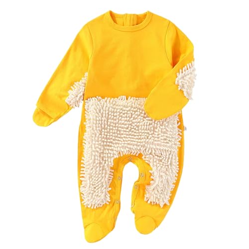 Tenue imitation nettoyage sol pour bébé le cadeau de naissance rigolo