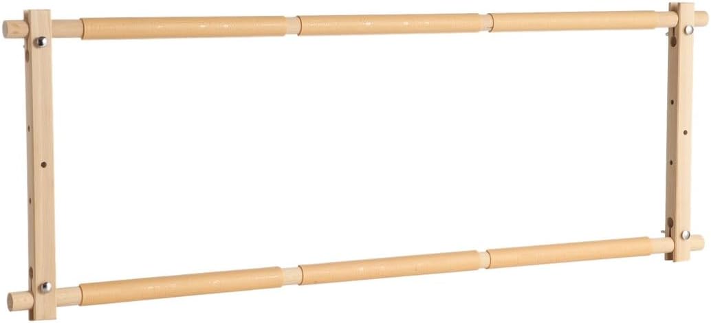 Wood Embroidery Frame, 32.8 X 12 Inch Needlework Holder, Cross Stitch & Quilting Tool