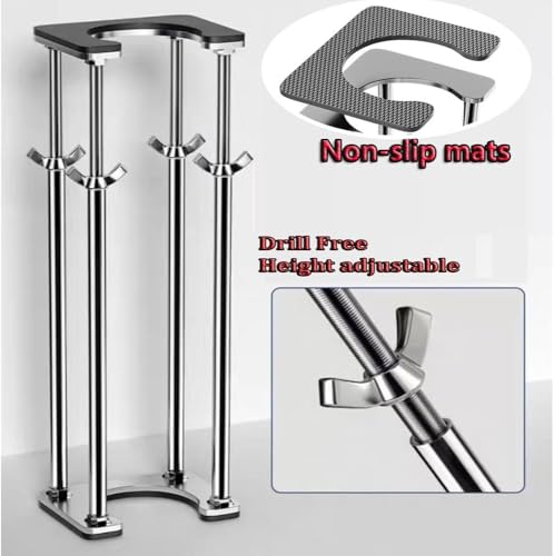 Patas de mesa ajustables de acero inoxidable para soporte de fregadero 5