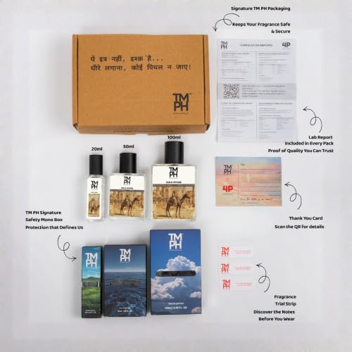 Image of TMPerfumehouse Tmfd Oud & WoodsEDP for Men | Woody, Aromatic & Long Lasting Perfume Spray | Vanilla, Sweet & Warm Spicy Fragrance | Luxury Gift for Him | TMPH | 50ml