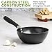 Ecolution Non-Stick Carbon Steel Wok with Soft Touch Riveted Handle, 8