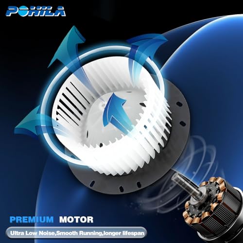 Image of Front HVAC Blower Motor Fan Assembly 700022 Replacement for 1997-2014 Ford E150 E250 E350 Super Duty E-Series Econoline Replaces# XC2Z-19805-BA FO3126109 330-58014-000 615-00603